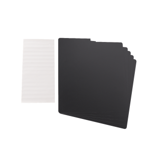 Glorious Vinyl LP Divider Set Black