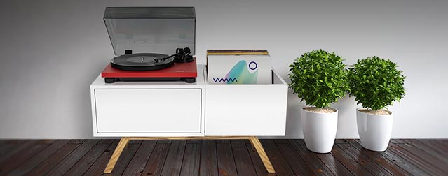 Glorious Turntable Lowboard