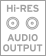 Hi-Res Audio Output